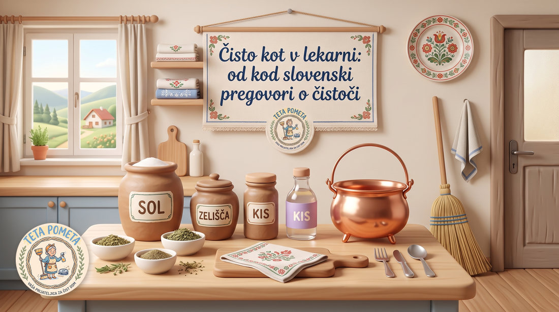 Čisto kot v lekarni: od kod slovenski pregovori o čistoči