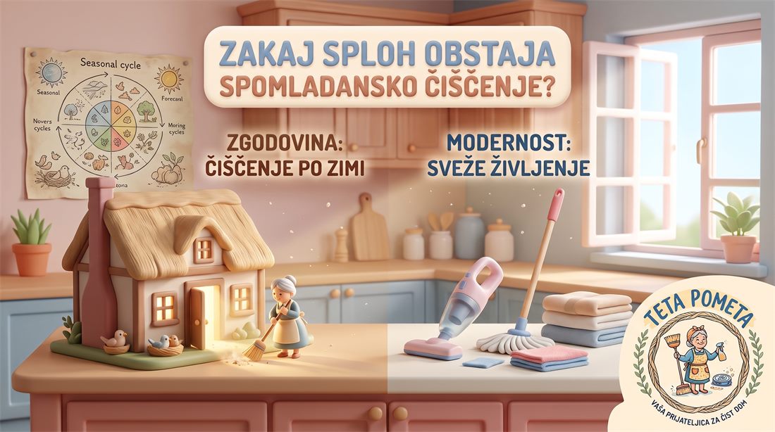 Zakaj spomladansko čiščenje sploh obstaja